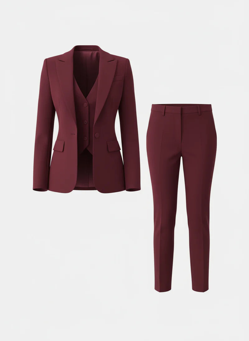 Completo Tailleur da Donna in 3 Pezzi | Anna Borgogna