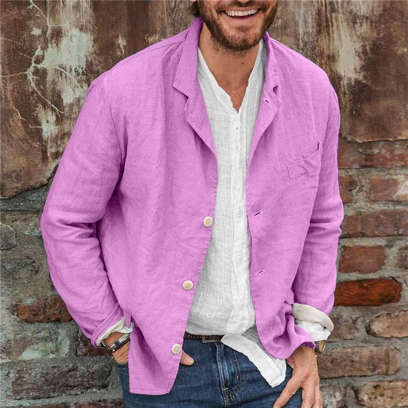 Blazer Casual in Lino per Uomo Leggero | Mario Viola