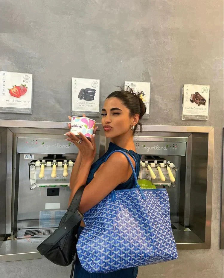 Borsa Shopper con Motivo Geometrico da Donna | Amélie Blu Taglia unica