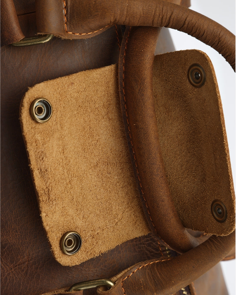 Borsone in Pelle Vintage con Tracolla | Denver