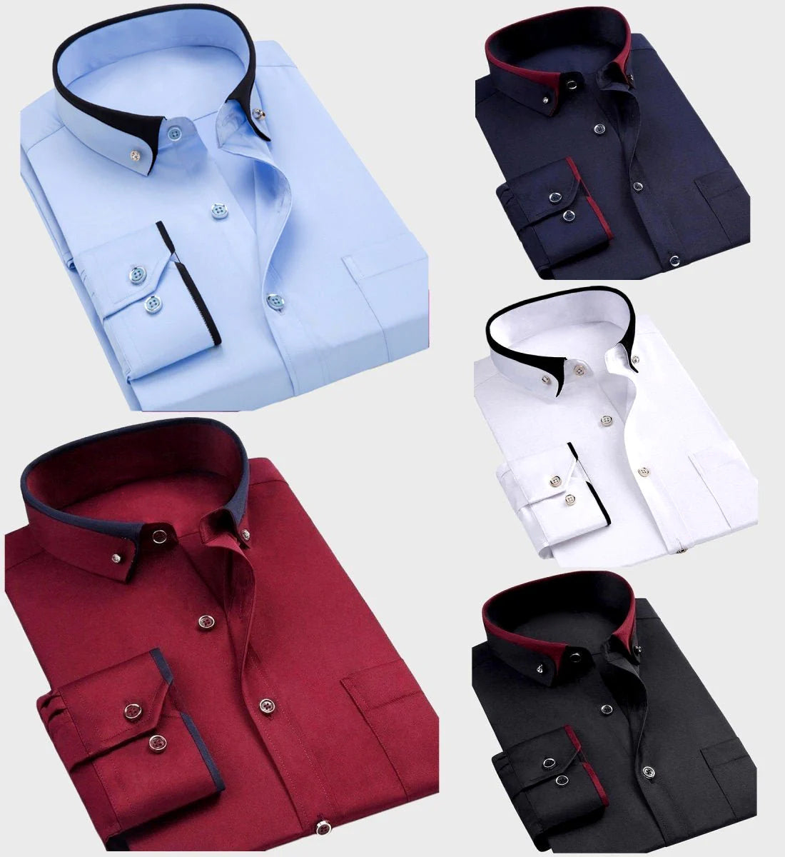 Camicia a Maniche Lunghe per Uomini | Trivex