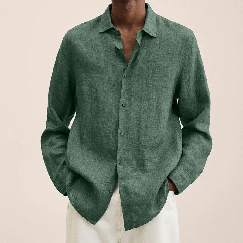 Camicia in Lino per Uomini | Varnix Verde