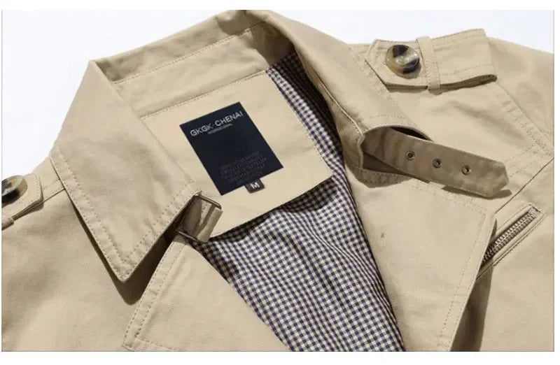 Cappotto Impermeabile Midi per Uomini | Natrix