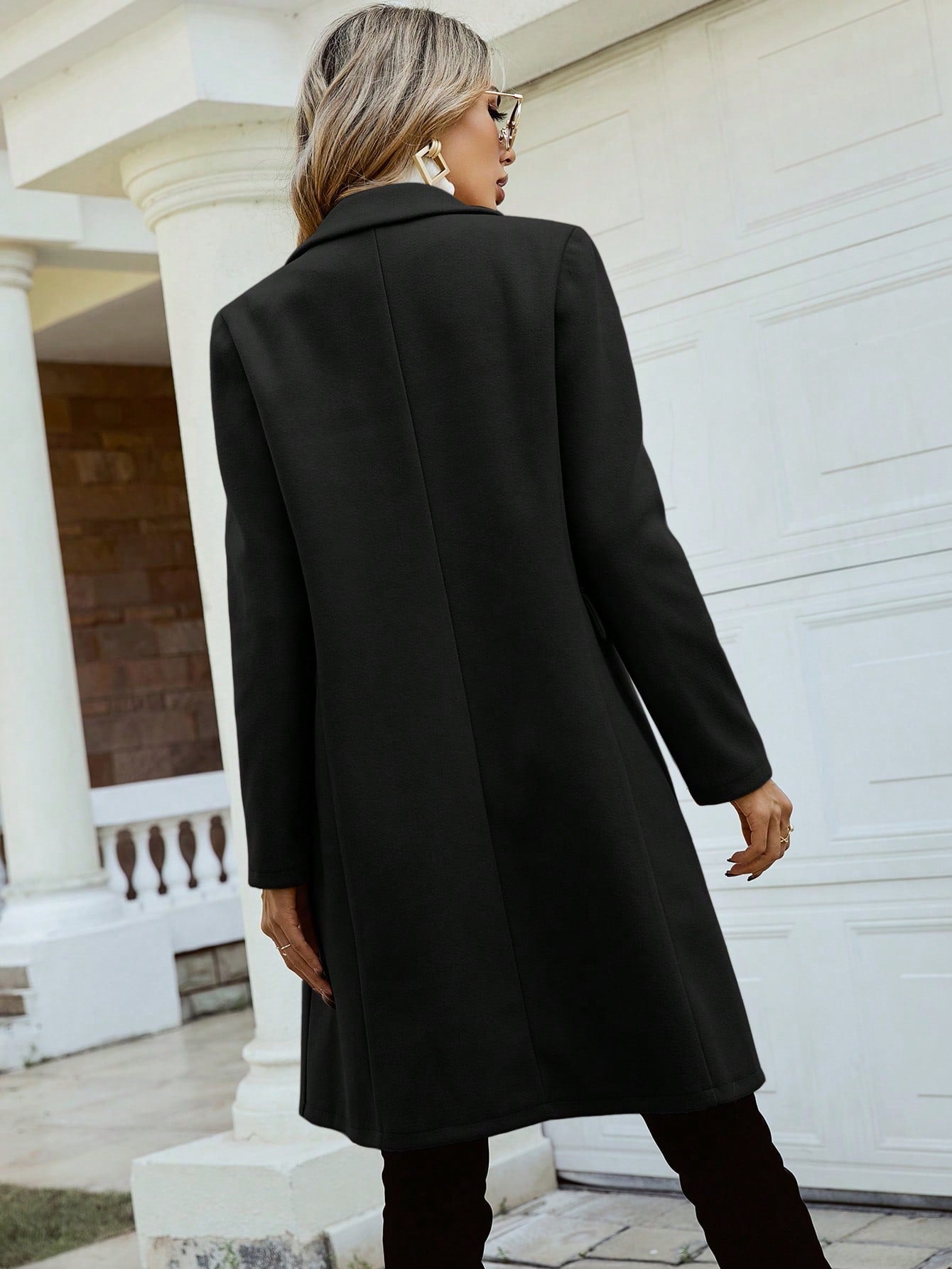 Cappotto Elegante Lungo Per Donna | Fentora