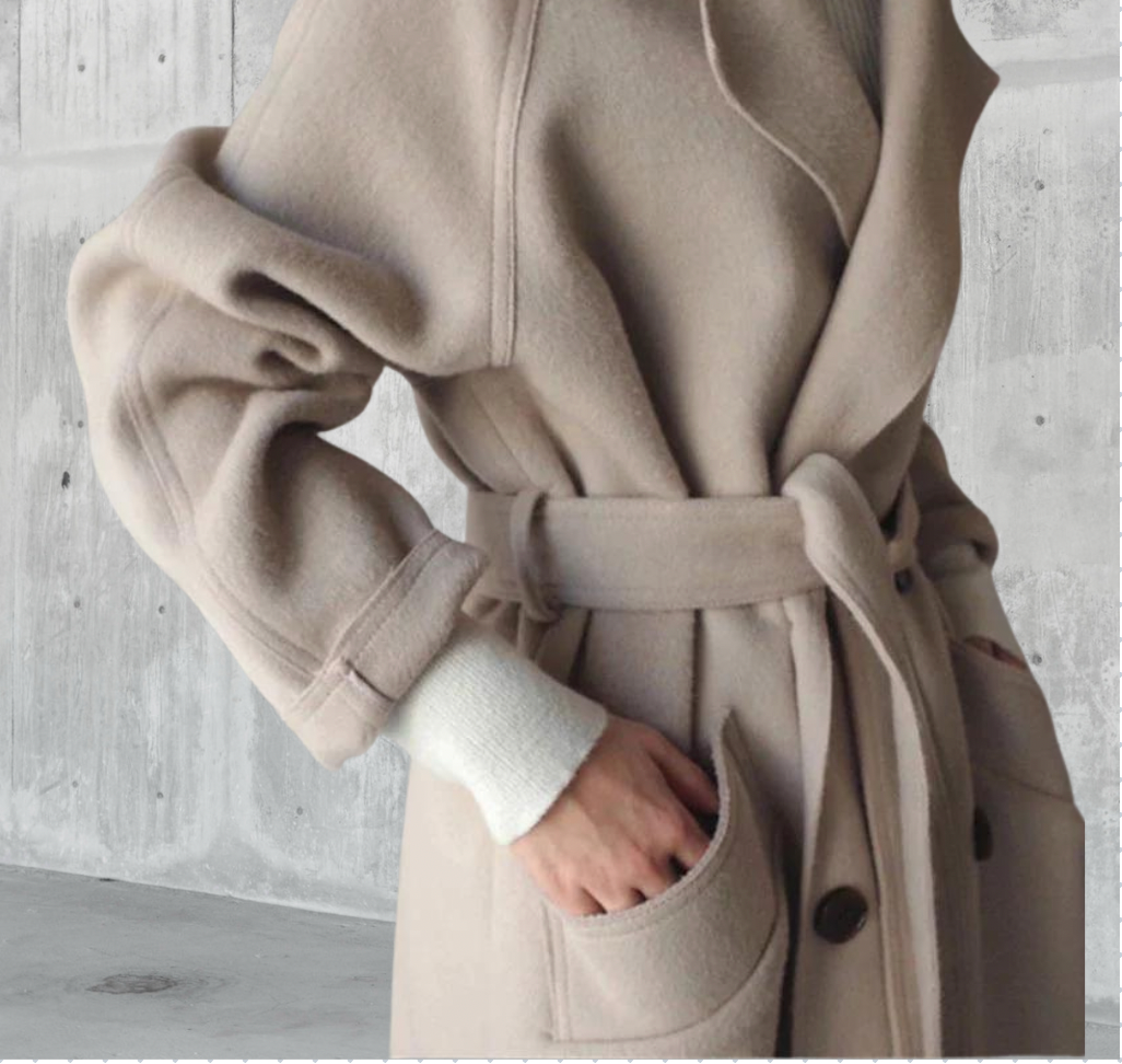 Cappotto Lungo in Misto Lana da Donna | Belinda