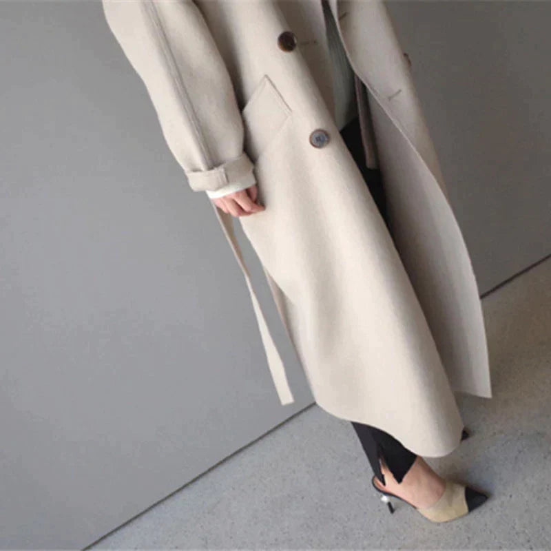 Cappotto Lungo in Misto Lana da Donna | Belinda