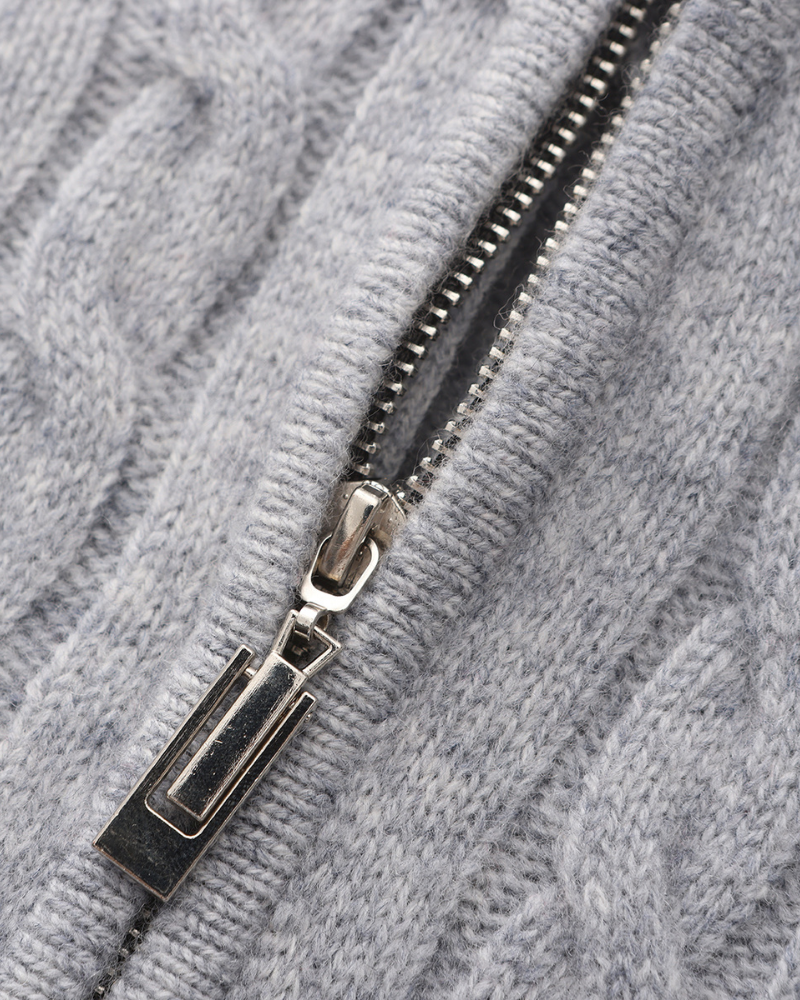 Cardigan Mezza Zip per Uomini | Veltra