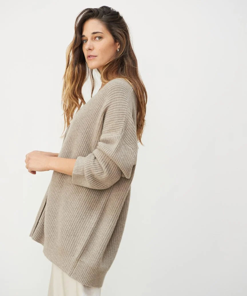 Cardigan Oversize in Maglia da Donna | Ava