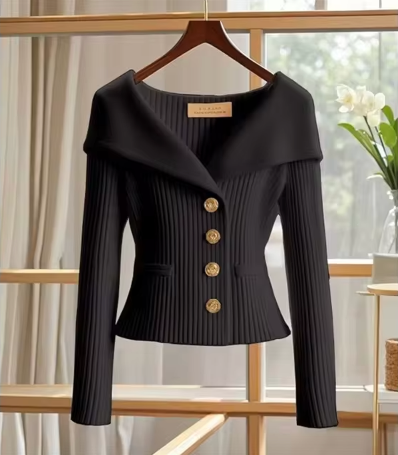 Caria | Cardigan Primaverile Donna Corto Lavorato a Maglia 7