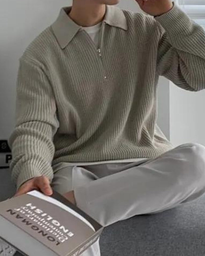 Maglione Mezza Zip per Uomini | Vexon