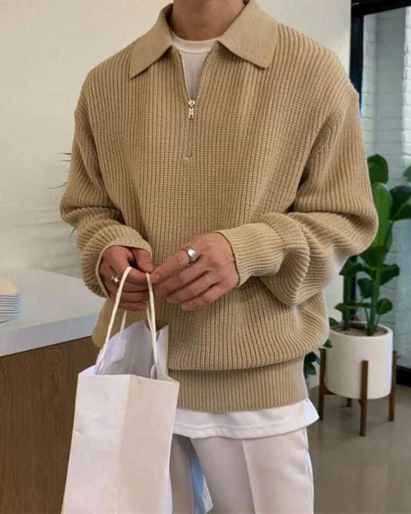 Maglione Mezza Zip per Uomini | Vexon