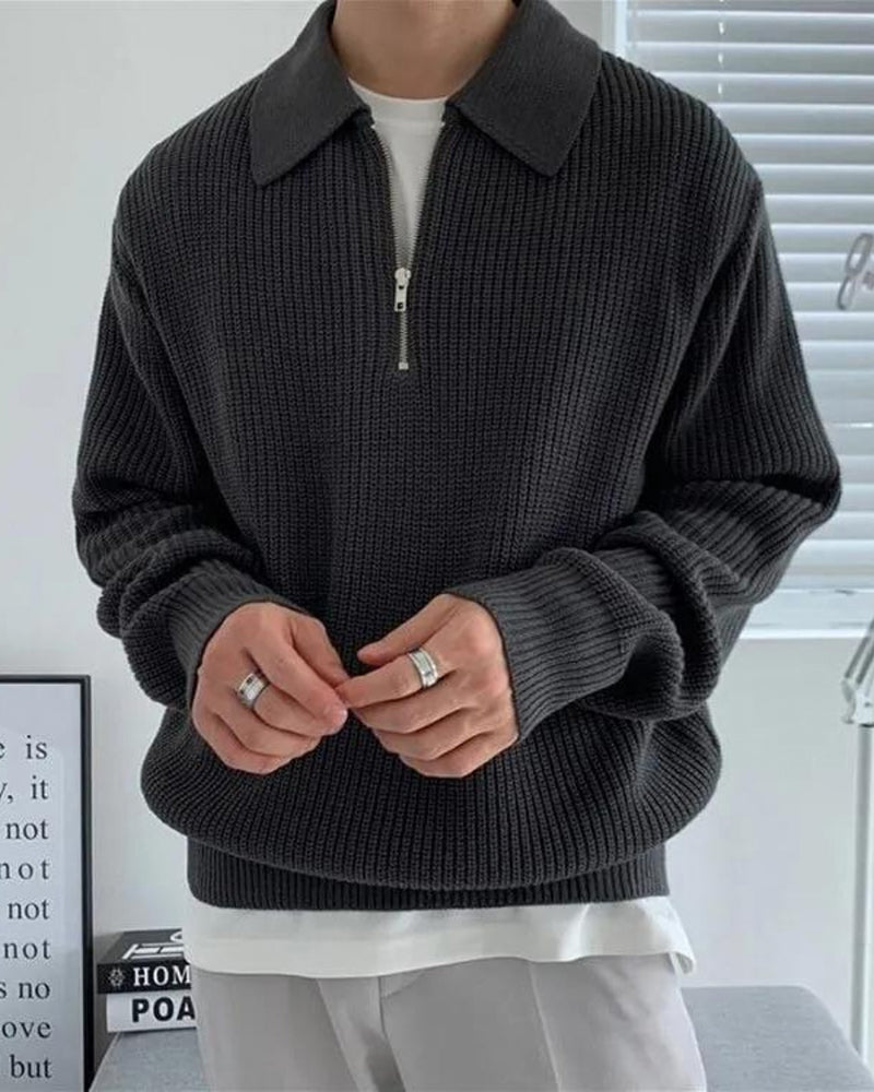 Maglione Mezza Zip per Uomini | Vexon