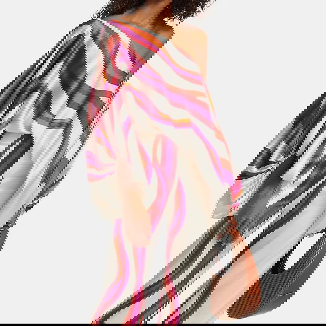 Cielo | Completo Due Pezzi con Maniche a Lanterna e Pantaloni a Gamba Larga