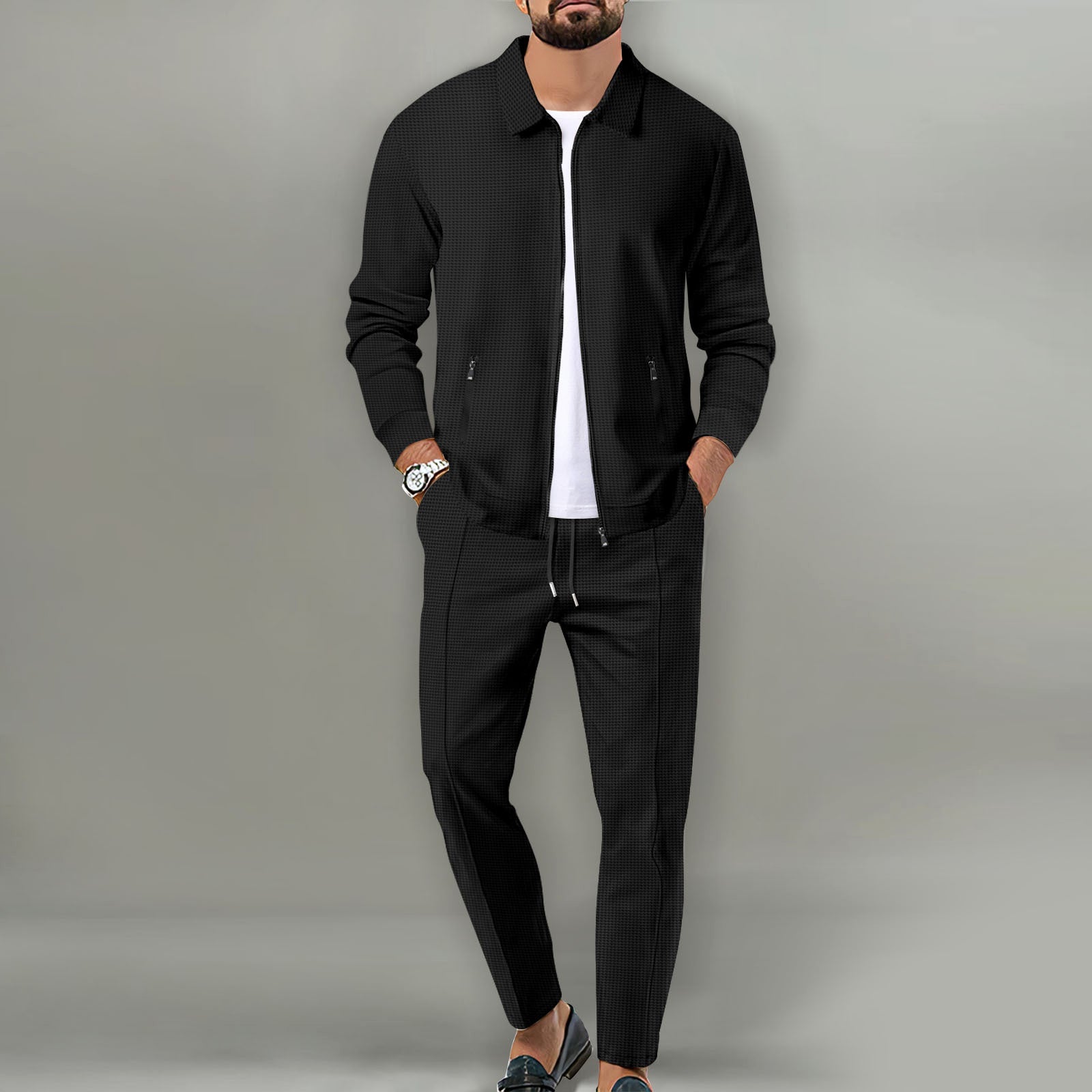 Tuta Uomo 2 Pezzi Completo | Netrik White