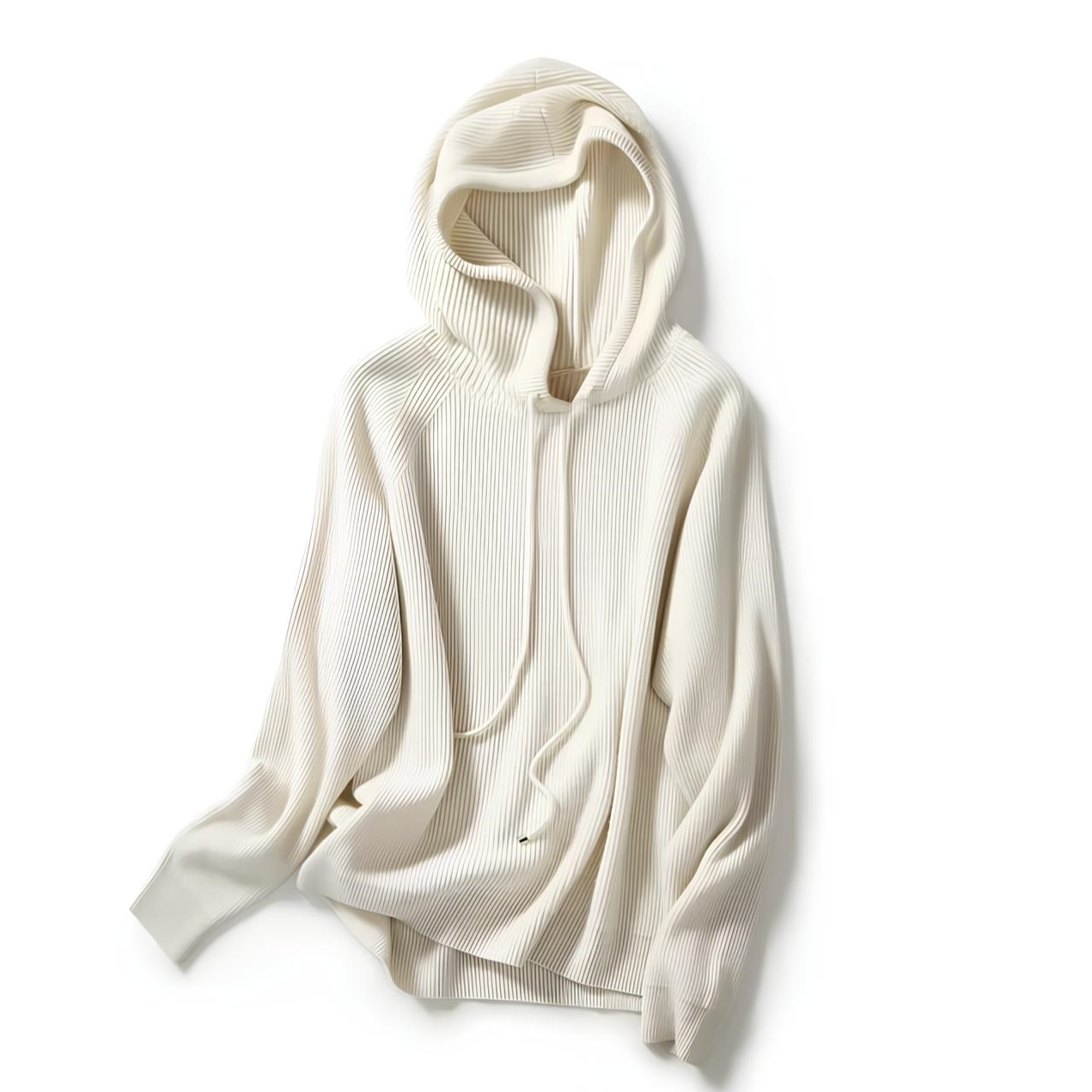 Felpa in Maglia con Cappuccio per Donna | Elise
