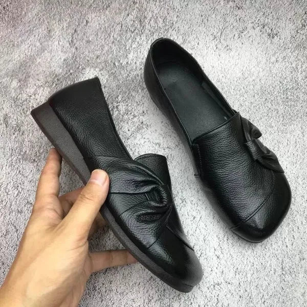 Lola | Mocassini Donna Pelle Ortopedici Slip On Nodo Torchon