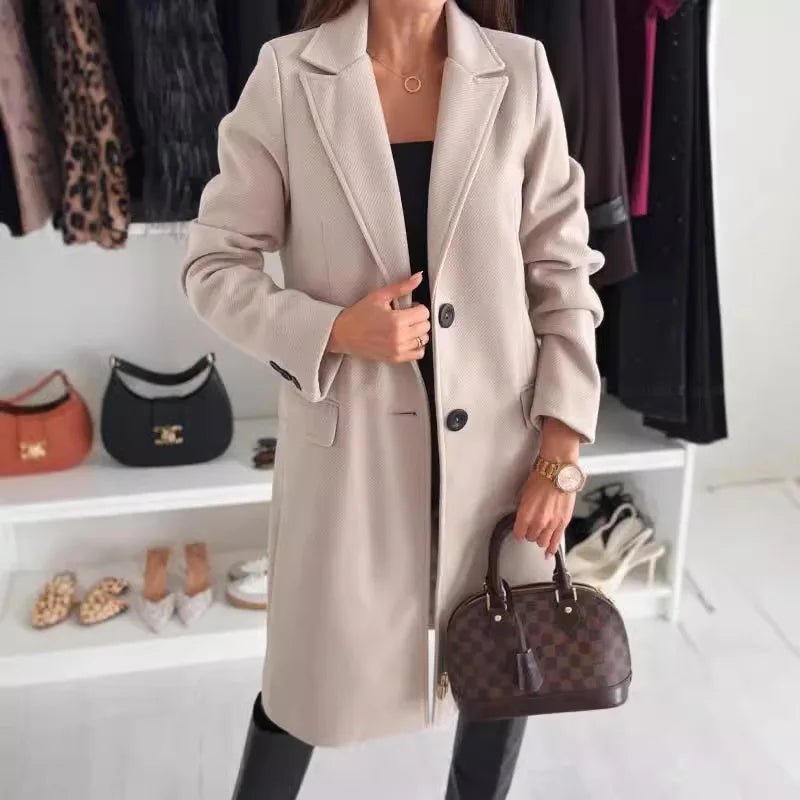Lungo Cappotto Elegante per Donne | Valeria