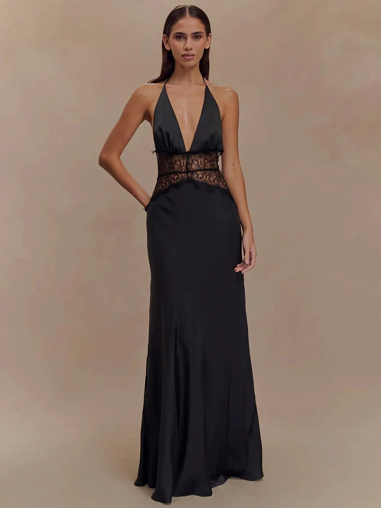 Maeve | Abito Lungo Donna Scollo Halter 4