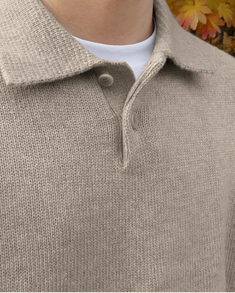 Maglione Mezza Zip in Lana per Uomini | Zenton