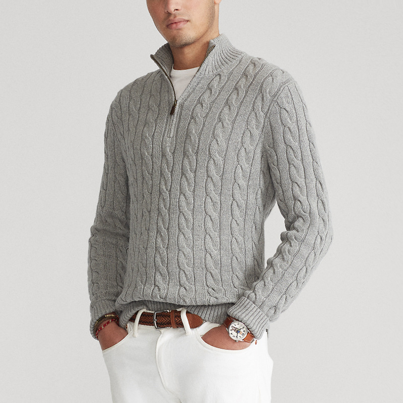 Maglione Mezza Zip per Uomini | Zynex