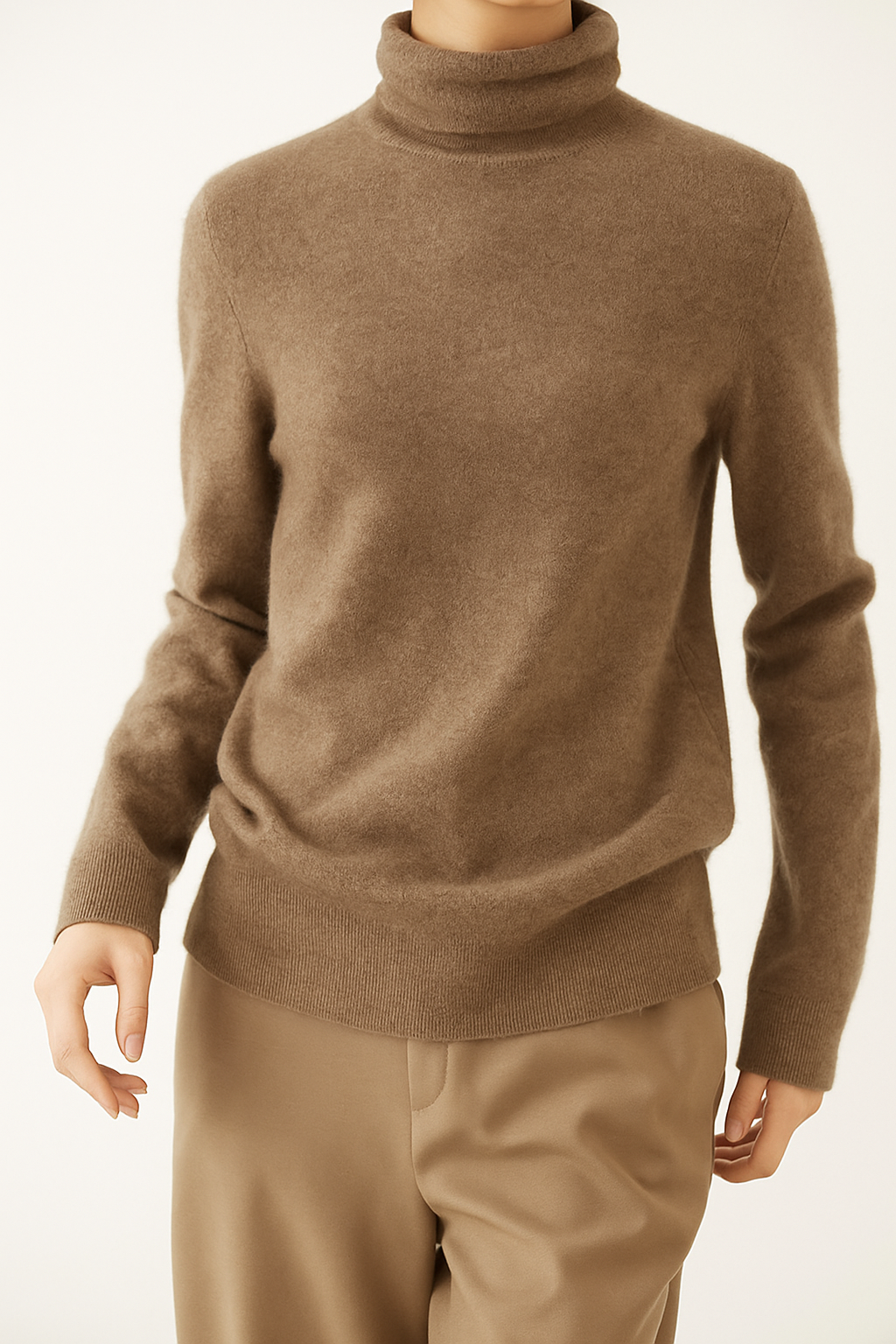Maglione Dolcevita Donna in Lana Morbida | Chiara