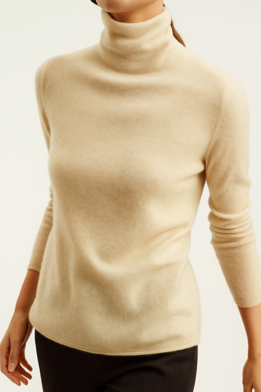 Maglione Dolcevita Donna in Lana Morbida | Chiara