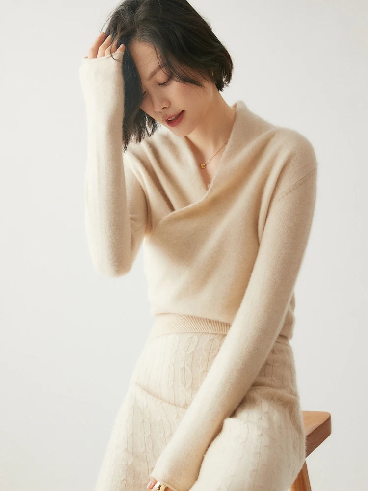 Maglione Incrociato da Donna | Kaila Rosso