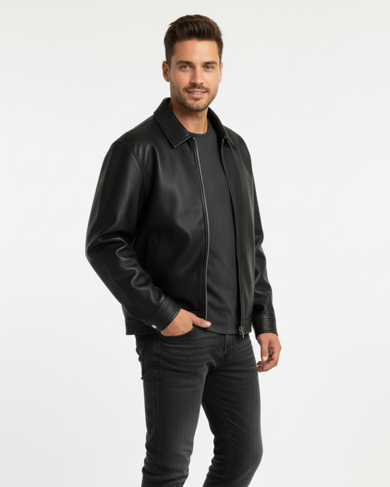 Manta | Uomo Giacca Moderna Con Zip