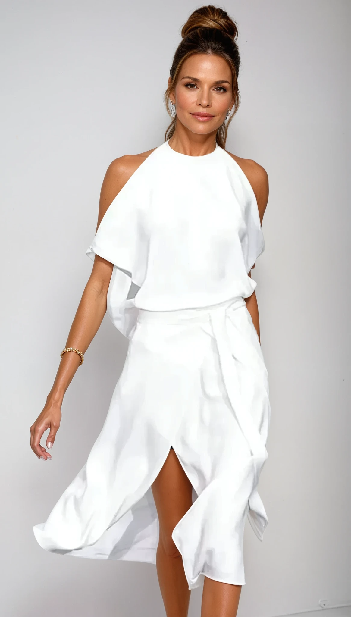 Mariella | Abito Midi Donna Scollo Halter