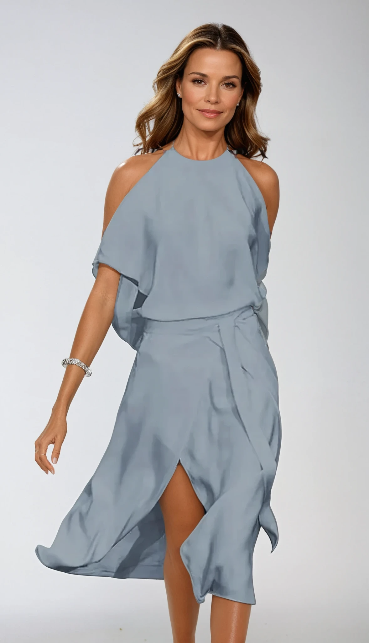 Mariella | Abito Midi Donna Scollo Halter 1