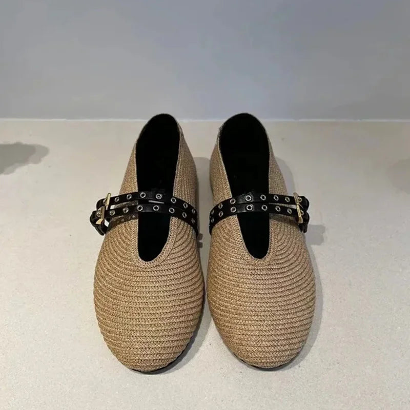 Marta | Sandali Da Gladiatore Traspiranti Bassi Khaki