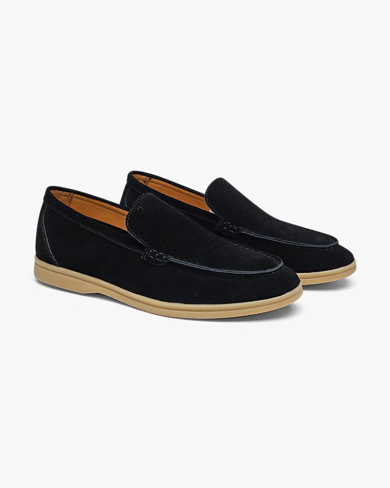 Mavero | Loafers Uomo Mocassini in Pelle Scamosciata Slip On 9
