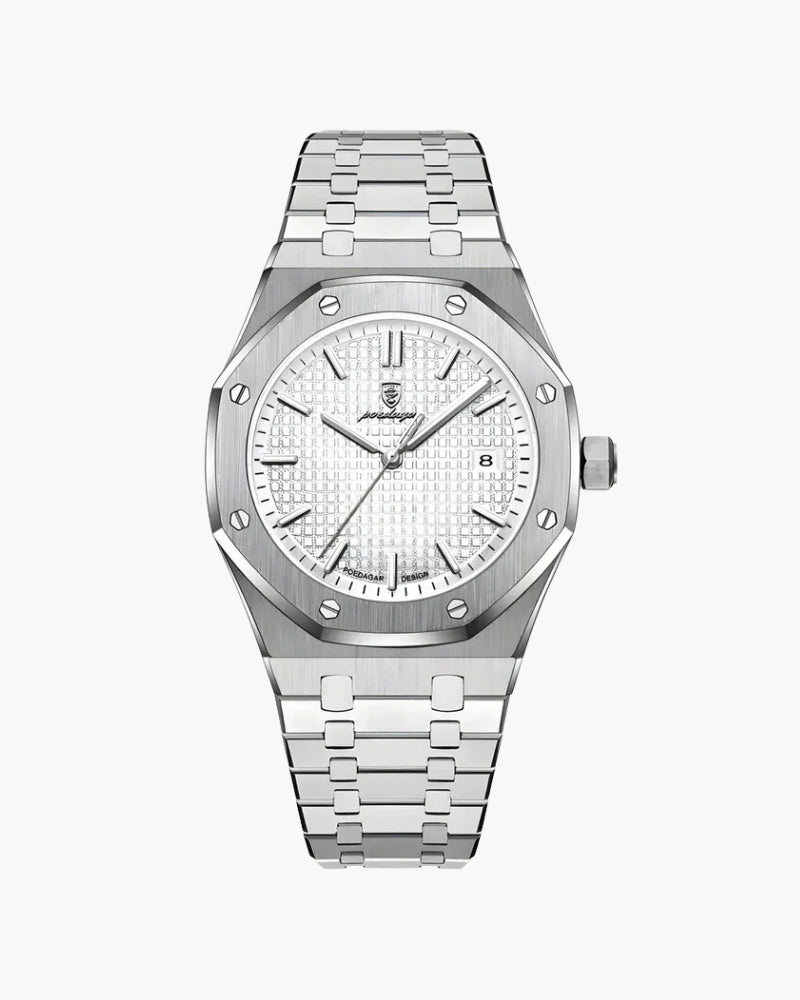 Orologio Uomo Acciaio Inox Analogico | Elitron Ghiaccio Regolabile