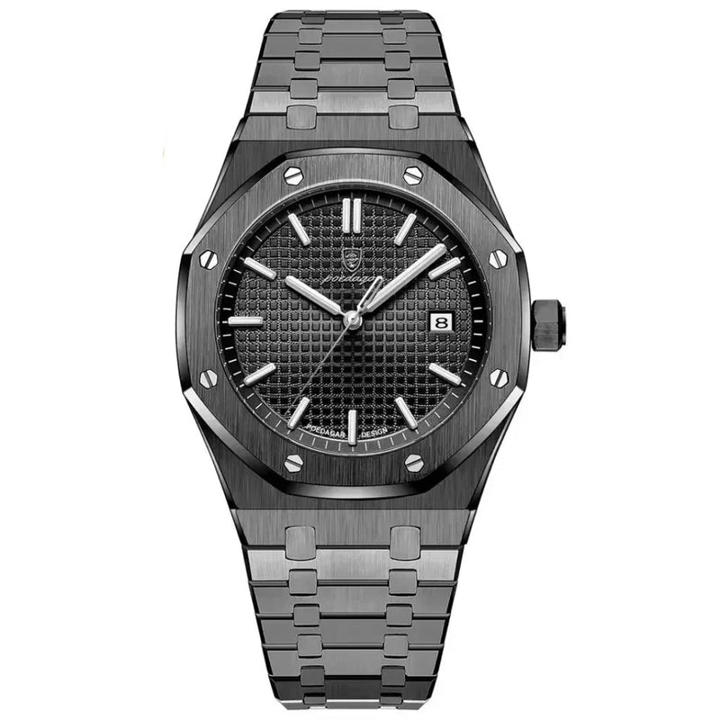 Orologio Uomo Acciaio Inox Analogico | Elitron Ossidiana Regolabile