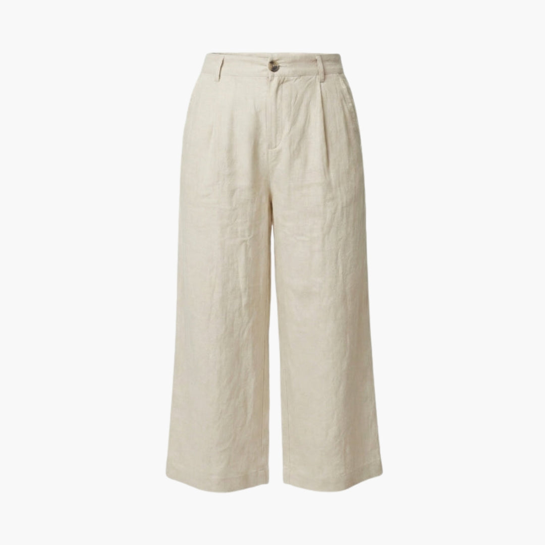 Palora | Pantaloni Cropped a Gamba Larga da Donna 6