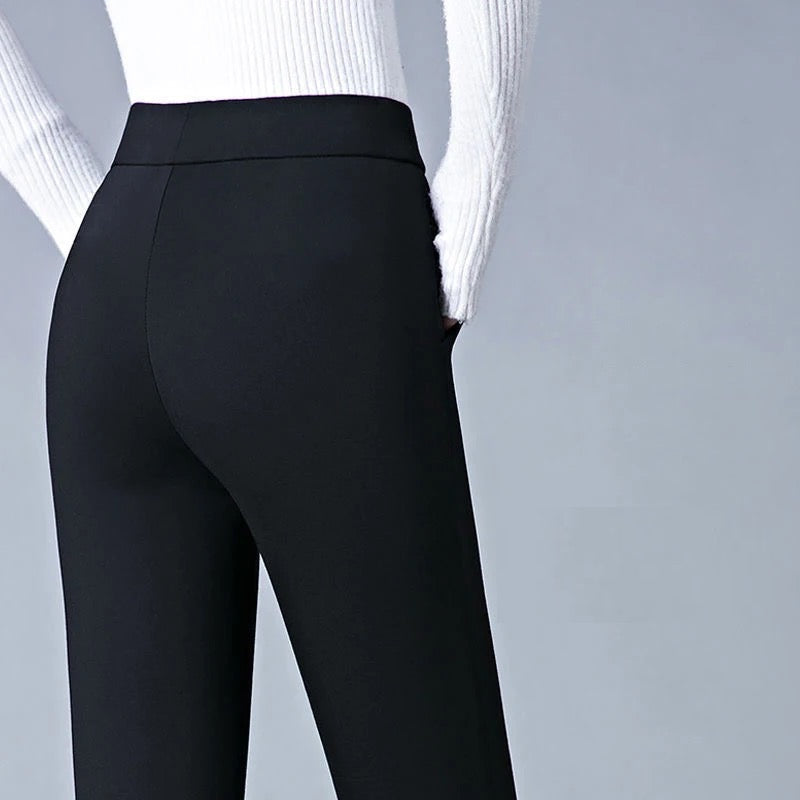 Pavia | Pantaloni Donna Stretch A Righe Skinny 8