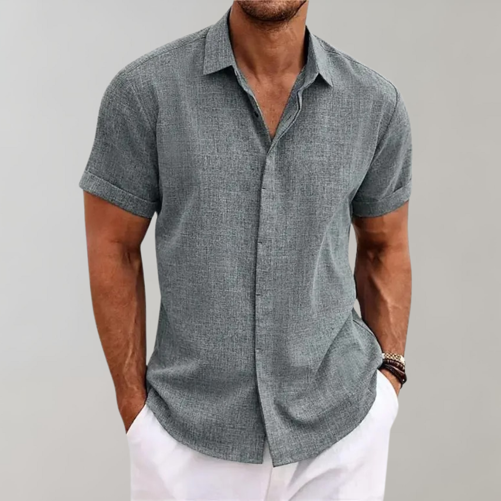 Polo Leggera per Uomini | Zintro Grigio
