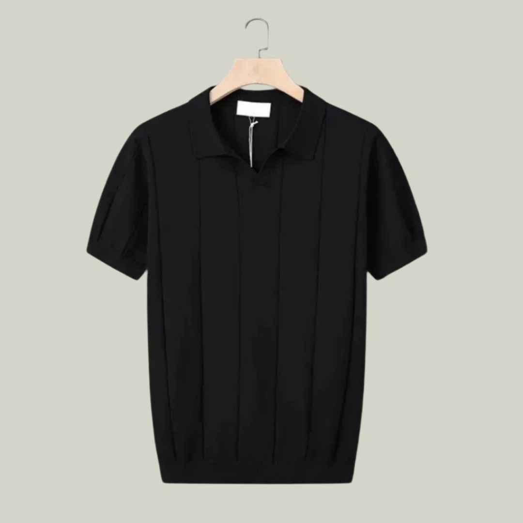 Polo Uomo Classica Cotone | Brixon Nero