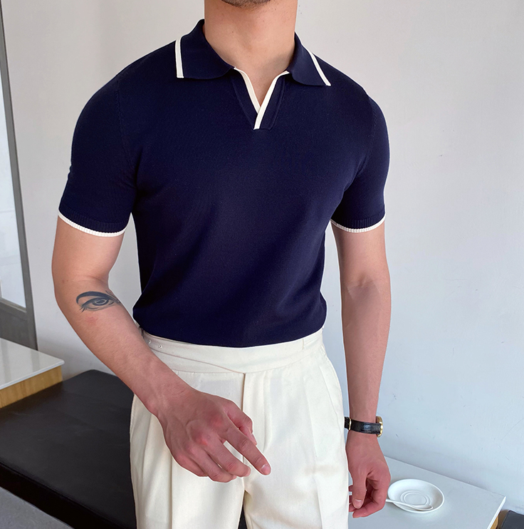 Polo Uomo Slim Fit Cotone | Nexium