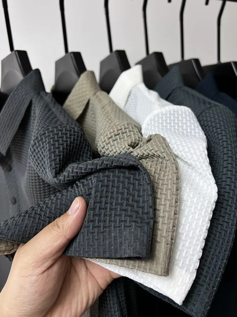 Polo a Maglia Testurizzata da Uomo | Marco