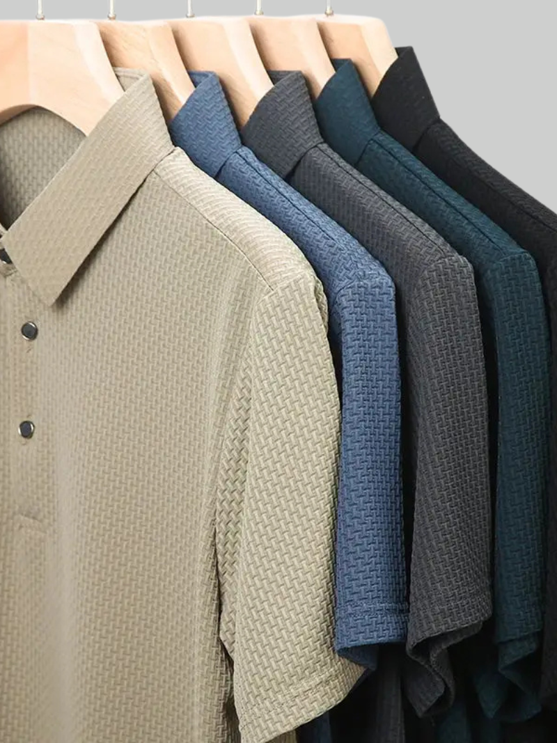 Polo a Maglia Testurizzata da Uomo | Marco