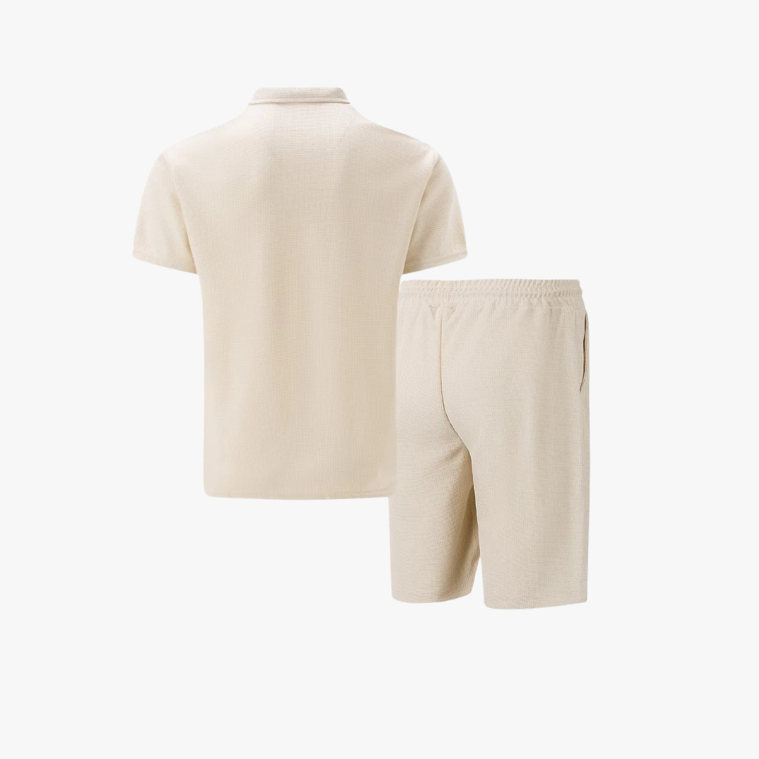 Set Uomo 2 Pezzi Polo Shorts | Trevix