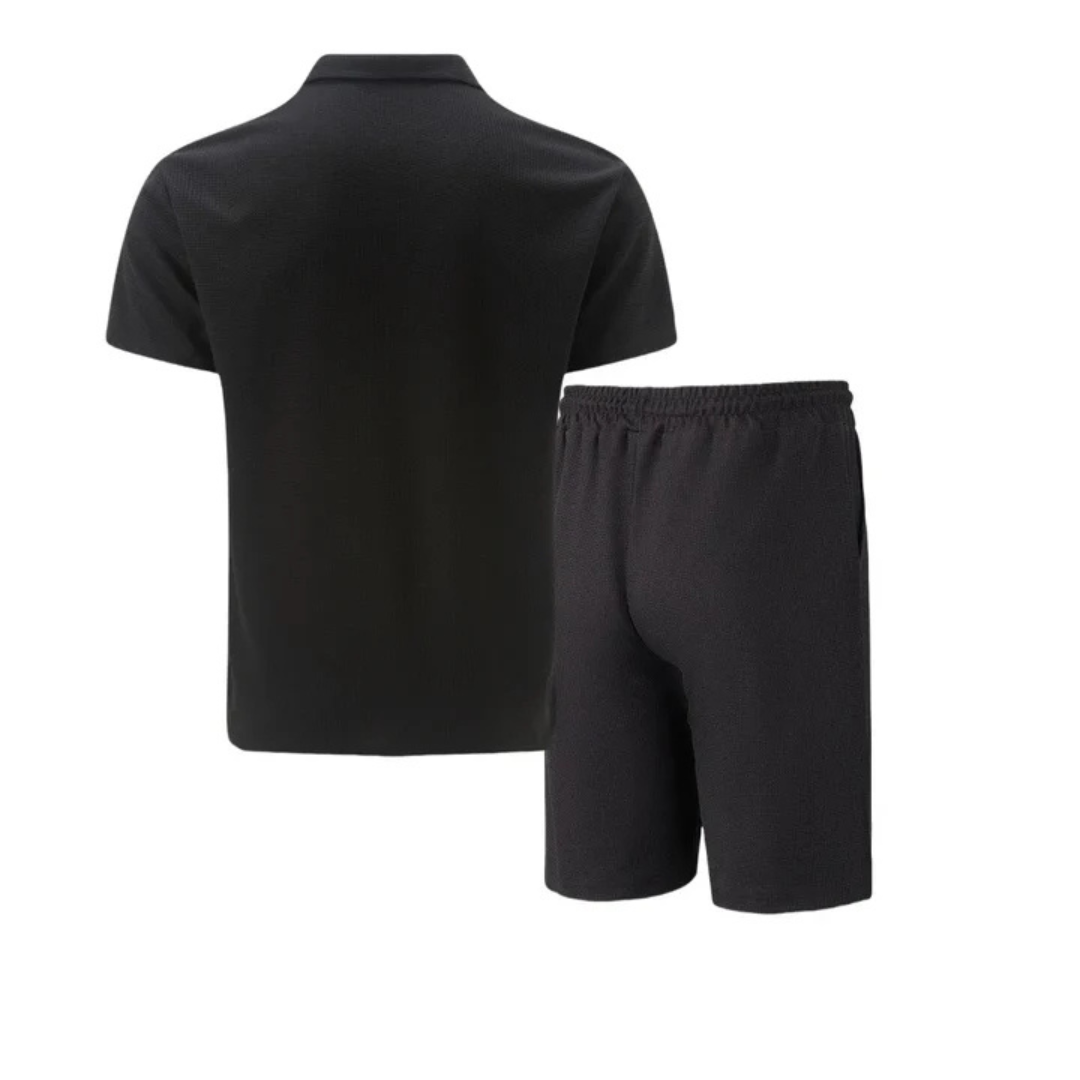 Set Uomo 2 Pezzi Polo Shorts | Trevix