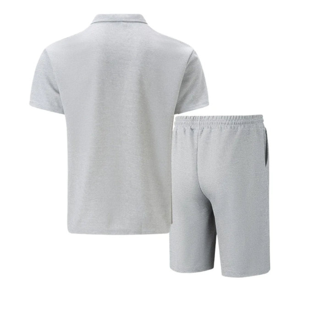 Set Uomo 2 Pezzi Polo Shorts | Trevix