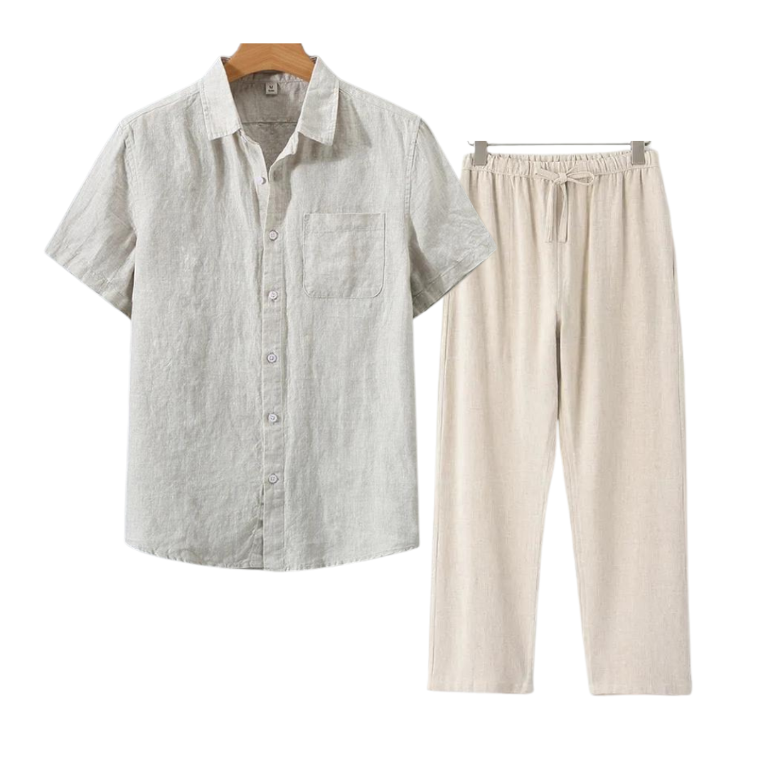 Set in Lino per Uomini | Natrix Beige