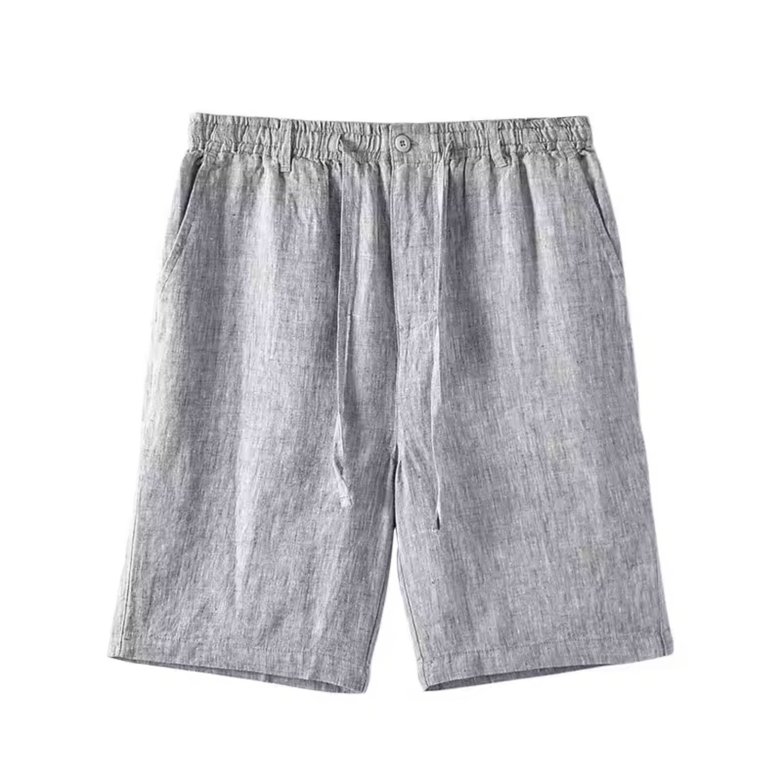 Shorts in Lino per Uomini | Trevix Grigio