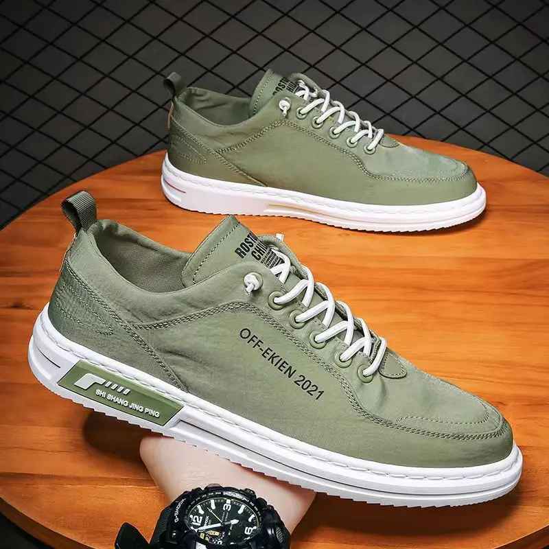 Sneakers Eleganti Versatili Per Uomo | Vantor Verde