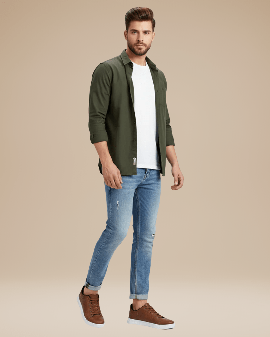 Sneavo | Sneakers Uomo Basse in Ecopelle con Lacci Suola Bianca 1