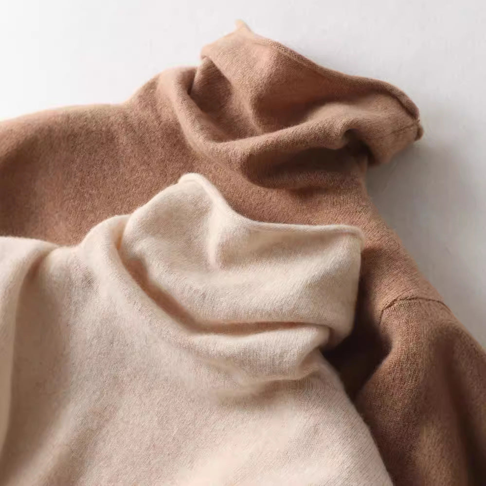 Maglione Dolcevita Donna in Lana Morbida | Chiara