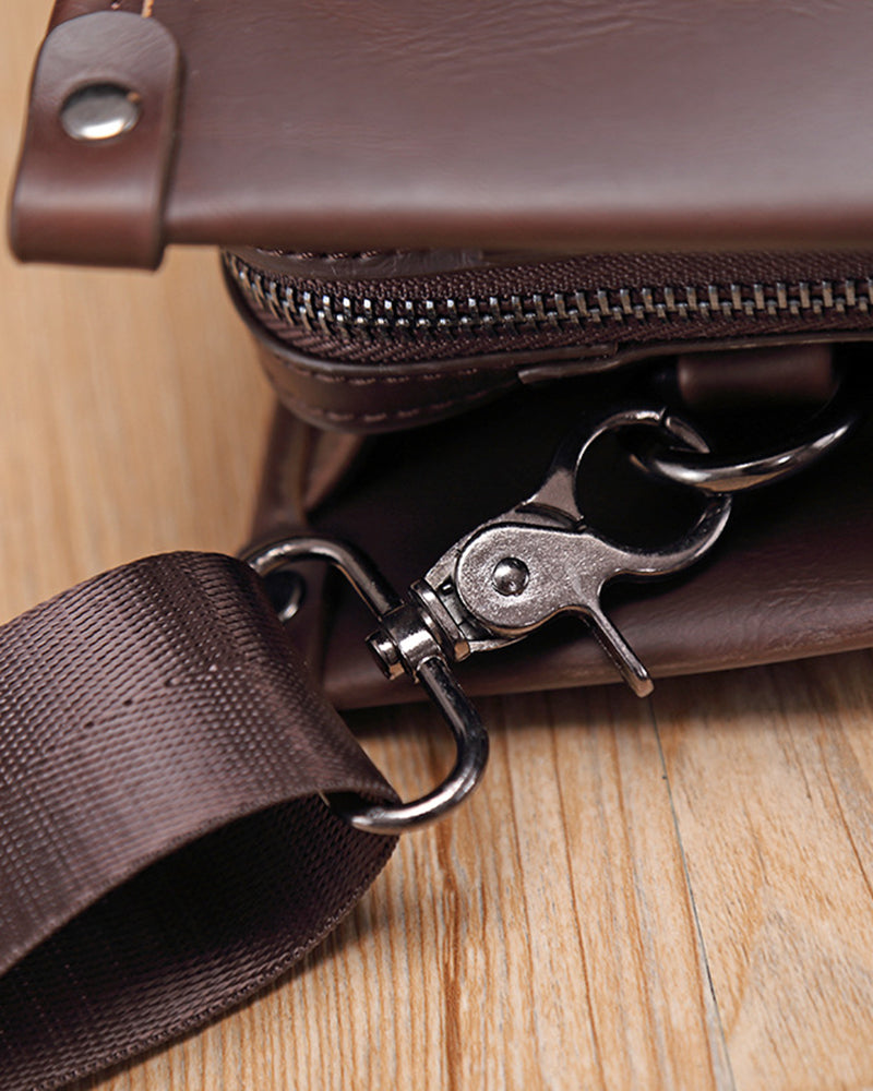 Valigetta Business in Pelle con Tracolla | Milano
